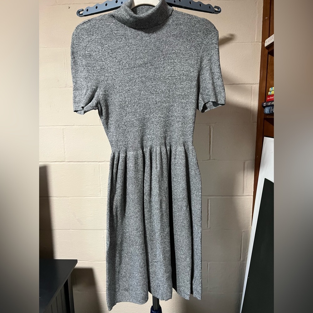 American Eagle Outfitters Gray Sweater Dress